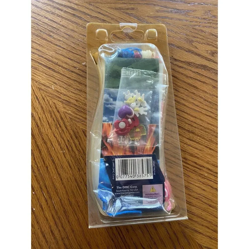 Vintage Friendship Bracelet Making Kit Wear DMC Accessory Kit 90s 1999 NEW